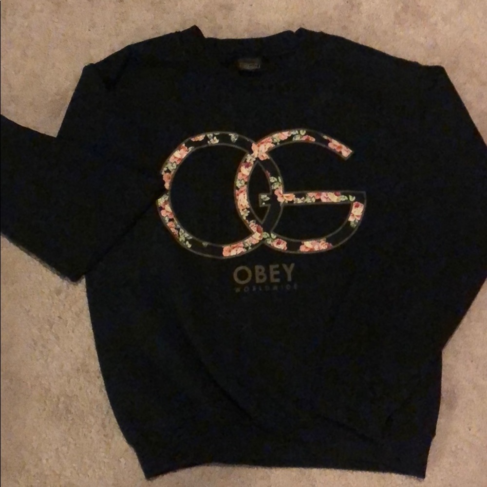 Obey Black Sweatshirt